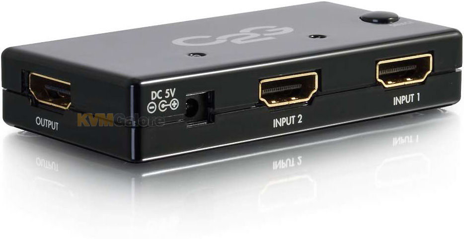 2-Port HDMI Auto Switch, HDMI Selectors, Splitters, & Switches, HDMI