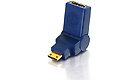 Velocity HDMI Female to HDMI Mini Male 90° Rotating Adapter