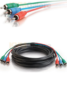 Plenum-Rated Component Video Cable (Low Profile), 50-Feet Plenum-Rated Component Video Cable (Low Profile), 50-Feet