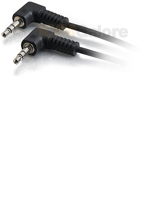 3.5mm Right-Angled M/M Stereo Audio Cable, 3-feet 3.5mm Right-Angled M/M Stereo Audio Cable, 3-feet