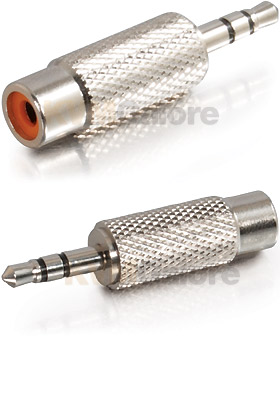 3.5mm Mono Male to RCA Female Adapter