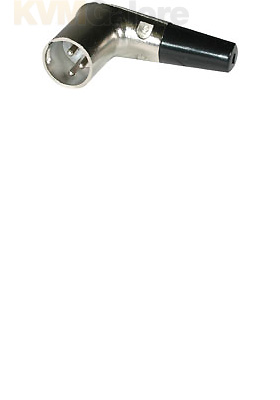Right Angle XLR Male Inline Connector Right Angle XLR Male Inline Connector