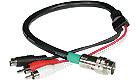 RapidRun™ S-Video + Stereo Audio Break-Away Flying Lead, 1.5-feet RapidRun™ S-Video + Stereo Audio Break-Away Flying Lead, 1.5-feet