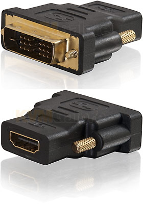 Velocity DVI (M) to HDMI (F) Adapter Velocity DVI (M) to HDMI (F) Adapter