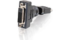HDMI Male to DVI-D Female 360° Rotating Adapter HDMI Male to DVI-D Female 360° Rotating Adapter