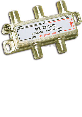 High-Frequency 4-Way Splitter