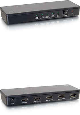4-Port HDMI Splitter 4-Port HDMI Splitter