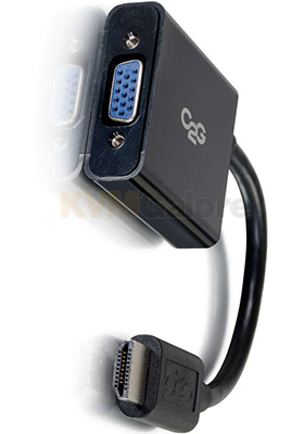 HDMI-Mini to VGA Adapter Converter Dongle
