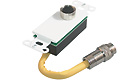 RapidRun™ 15-Pin Din Wall Plate - White RapidRun™ 15-Pin Din Wall Plate - White