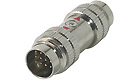 RapidRun™ 12-Pin Din (5-Coax Blue) Coupler M/M RapidRun™ 12-Pin Din (5-Coax Blue) Coupler M/M