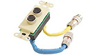 RapidRun™ Dual Din 15 + 12 Wall Plate - Ivory RapidRun™ Dual Din 15 + 12 Wall Plate - Ivory