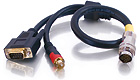 RapidRun™ DB9 + S-Video Break-Away Flying Lead, 10-feet RapidRun™ DB9 + S-Video Break-Away Flying Lead, 10-feet