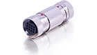 RapidRun™ 12-Pin Din (5-Coax Blue) Coupler F/F RapidRun™ 12-Pin Din (5-Coax Blue) Coupler F/F