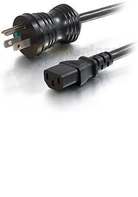 Hospital-Grade Power Cord, Black - 25-feet Hospital-Grade Power Cord, Black - 25-feet