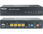 Image 1 of 5&nbsp;-&nbsp;4K/30 HDMI 1x4 HDBaseT Splitter, front (top) and back (bottom) view.
