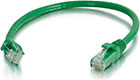 CAT-6a UTP Ethernet Network Patch Cable, 15 Feet - Green