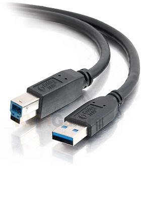 USB 3.0 Type-A Male to Type-B Male adapter-Cable, 3m