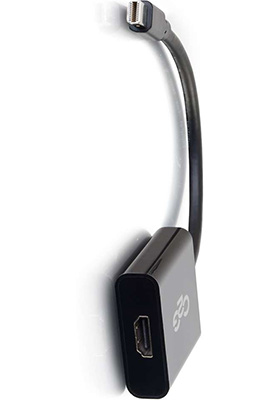 Mini DisplayPort to HDMI Active Adapter/Converter, Black