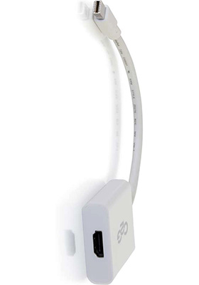 Mini DisplayPort to HDMI Active Adapter/Converter, White