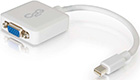 Mini DisplayPort to VGA Active Adapter/Converter, White