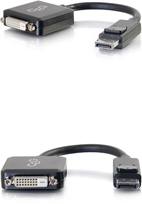 DisplayPort to DVI-D Adapter/Converter DisplayPort to DVI-D Adapter/Converter