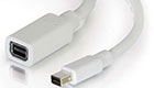 Mini-DisplayPort M/F Extension Cable, 10 Feet