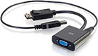 DisplayPort to VGA+Audio Adapter/Converter