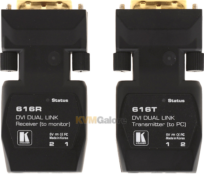 Kramer DVI Fiber-Optic Extenders