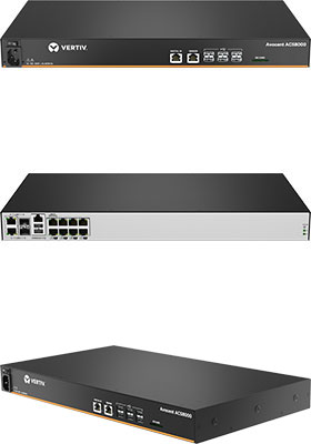 8-Port ACS 8000 Serial Console Server/Switch