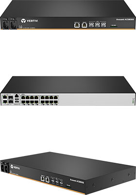 16-Port ACS 8000 Serial Console Server/Switch w/ Dual-AC