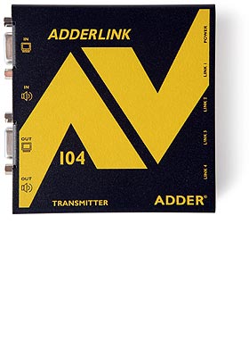 AdderLink AV100 Transmitter, 4-Outputs