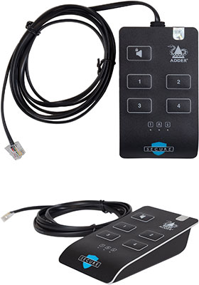 Adder 4 Way Remote Control Unit (RJ45)