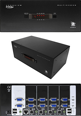 AdderView 4 PRO VGA MultiScreen, Dual-Head AdderView 4 PRO VGA MultiScreen, Dual-Head