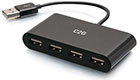 USB 2.0 Type-A Hub, 4-Ports