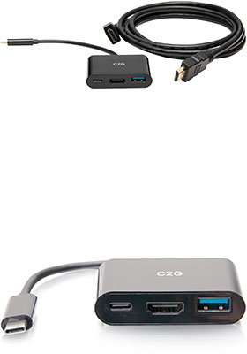 USB-C 3-in-1 Mini Docking Station Bundle for Chromebooks USB-C 3-in-1 Mini Docking Station Bundle for Chromebooks