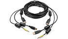 CBL0102 DisplayPort/USB/Audio KVM Cable, 6 Feet