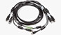 CBL0106 2x DisplayPort/USB/Audio KVM Cable, 6 Feet