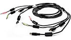 CBL0126 HDMI/USB/Audio KVM Cable, 6 Feet