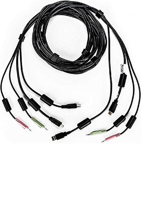 CBL0127 HDMI/USB/Audio KVM Cable, 10 Feet