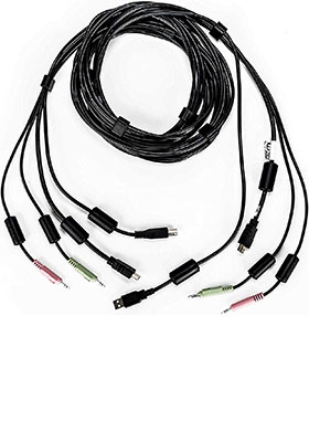 CBL0126 HDMI/USB/2x Audio KVM Cable, 6 Feet CBL0126 HDMI/USB/2x Audio KVM Cable, 6 Feet