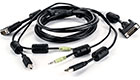 CBL0150 DVI-D/USB/Audio KVM Cable, 6 Feet