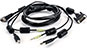 CBL0150 DVI-D/USB/Audio KVM Cable, 6 Feet