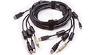 CBL0194 Mini-DisplayPort to DisplayPort/2x USB/Audio KVM Cable, 10 Feet