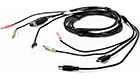 CBL0196 DVI-D to HDMI/USB/2x Audio KVM Cable, 10 Feet
