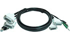 Dual-DVI/USB/Audio KVM Cable, 10 Feet