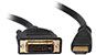 HDMI to DVI Adapter-Cable, Male-Male, 6 Feet