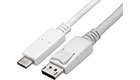 USB-C to DisplayPort Cable, 1m, White