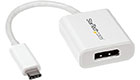 USB-C to DisplayPort Adapter, White