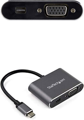 USB-C to Mini-DisplayPort and VGA Adapter USB-C to Mini-DisplayPort and VGA Adapter