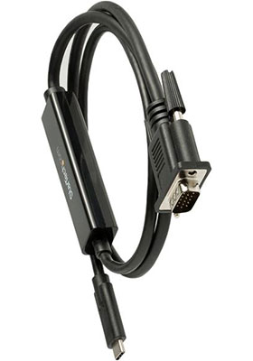 USB-C to VGA Cable, 2m USB-C to VGA Cable, 2m